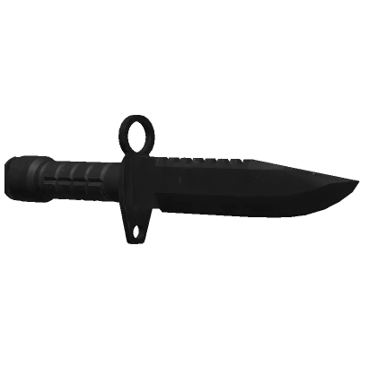 [WORKS R6] Holdable Combat Knife M9 Bayonet Black