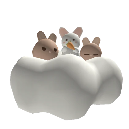 ୨୧﹒Cute Cloud Bunnies