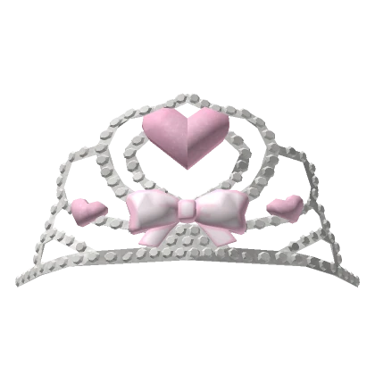 ꒰♡꒱ pink princess tiara