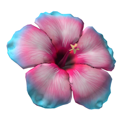 Tropical Summer Hibiscus Hair Flower (Pink)