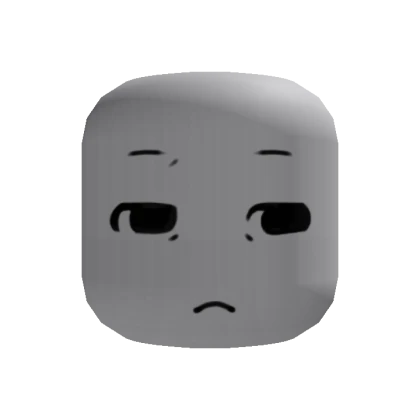 Uneasy Disappointed Stare Face