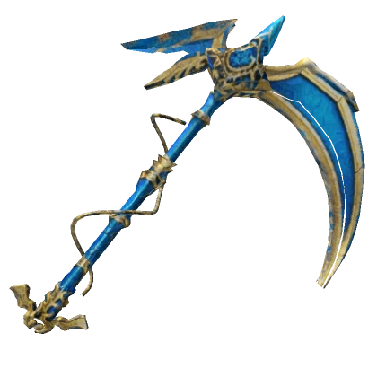 Floating Cyan Rich Scythe