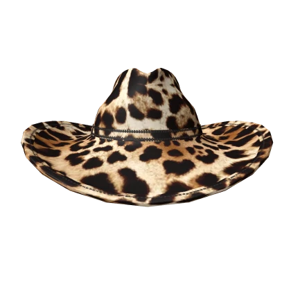 Leopard Cowboy Hat