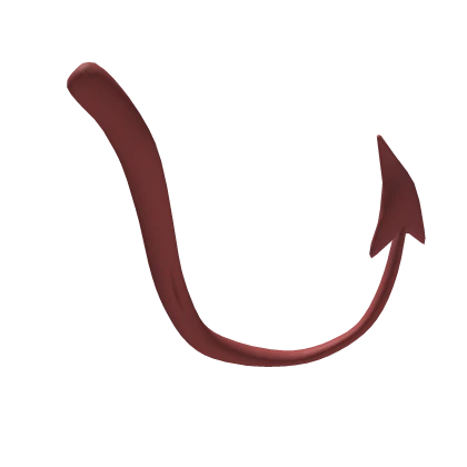Bright Red Demon Tail