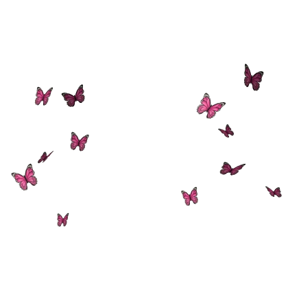 Hot Pink Butterfly Aura