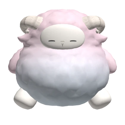 🍀Cotton Candy Sheep Plushie Backpack