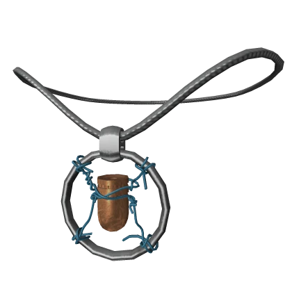 V's Cyberpunk Bullet Necklace