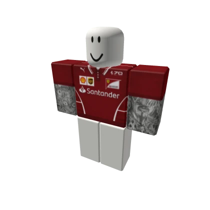 Camisa Ferrari Santander Vermelha