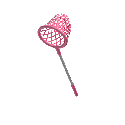 Pink Butterfly Net (Holdable)