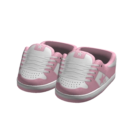 Low Pastel Pink Star Sneaker 20