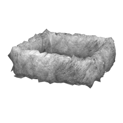 [R6] Right White Fur Cuff