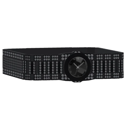 Right Hand Black Luxury Wrist Watch [R6]