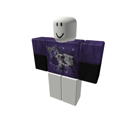 Purple Tapout y2k grunge long sleeve y2k emo dh