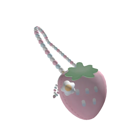 cutesie pink strawberry bag