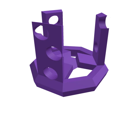 Purple Cheesy Domino Crown - Tier 1 Reward