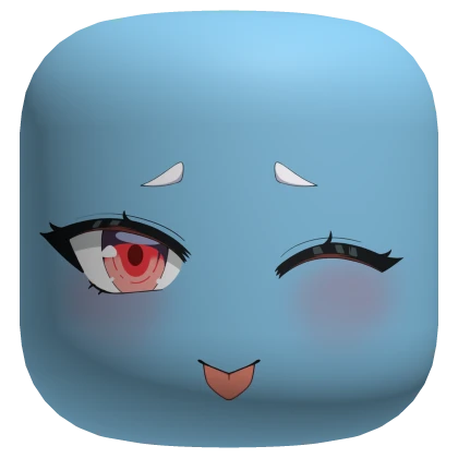 ♡ Soukaku ZZZ wink face - blue