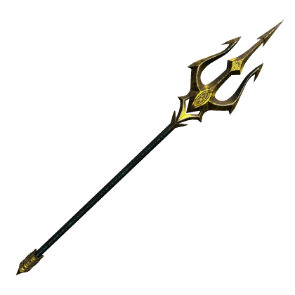 Poseidon's Golden Trident
