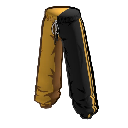 adidas Yellow & Black Pants