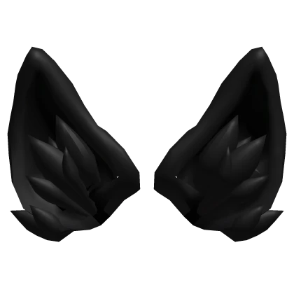 Black Wolf Ears