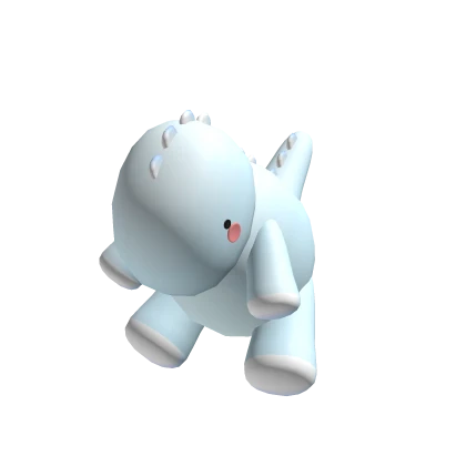 Blue Dino Plushie