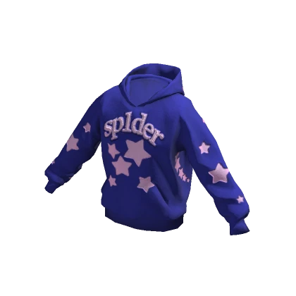 Expensive Sp1der Hoodie Blue