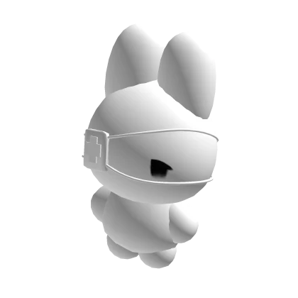 🤍white bunny plushie (holdable)