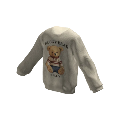 💖🧸 Cute Bear Sweater Cream Beige🧸💖