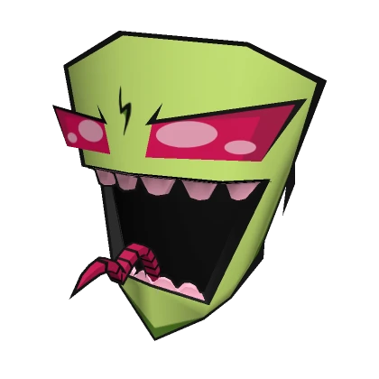 Invader Zim - Zim Yelling Head