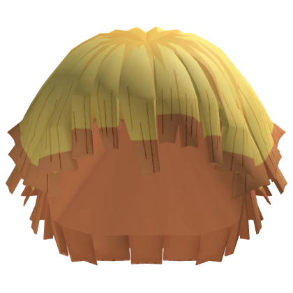 ⚡ Thunder Breathing User Yellow Anime Hair 
