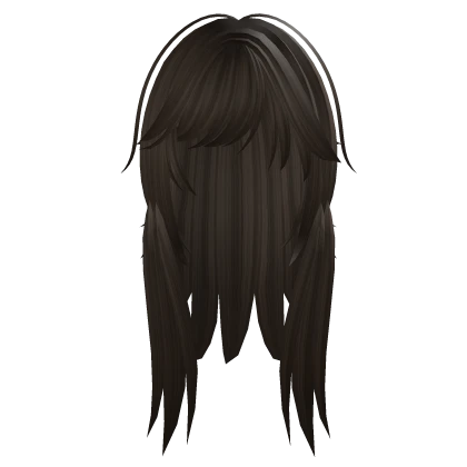 Scene Layered punk emo choppy Fatal raccoon brown