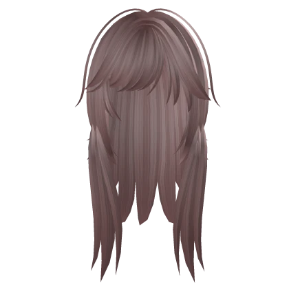 Scene Layered punk emo choppy Fatal raccoon pink