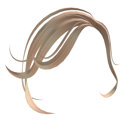 Blonde Sweeped Elegant Wave Bangs