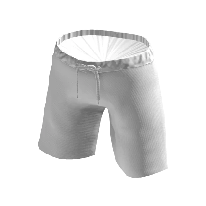 ⭐ White Sports Shorts Swim Beach