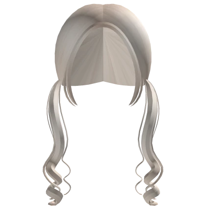 Low Soft Wavy Pigtails in Light Blonde