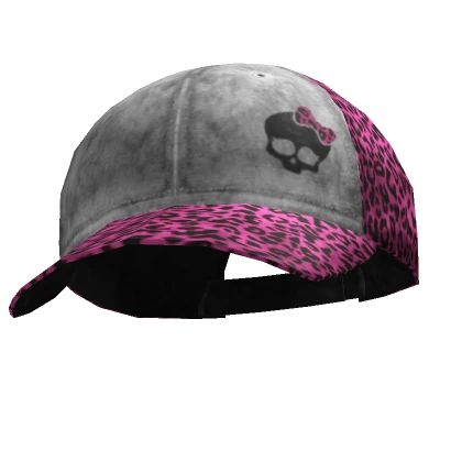 Pink Y2K Scene Monster High Hat