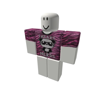 pink scene shirt