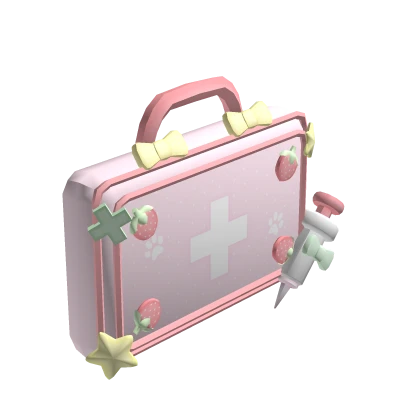 ♡ Cute pastel medical kit doctor's bag first aid🎀