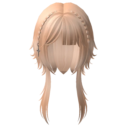 ouji harajuku jellyfish hair w star clip (blonde)