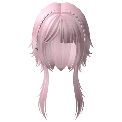 ouji harajuku jellyfish hair w/ star clip (pink)