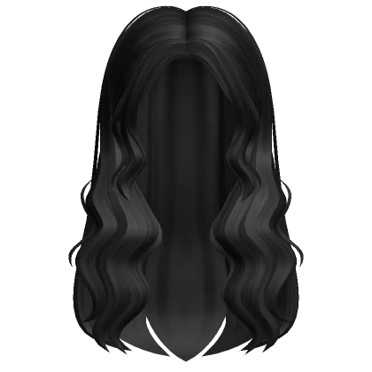 Cute Soft Wavy Hair (Black)