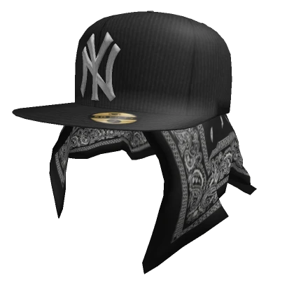 Black Yankee With Bandana