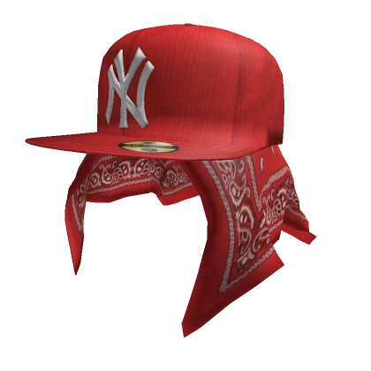 Red Yankee With Bandana