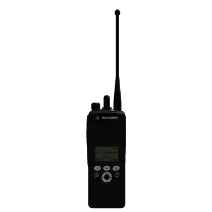 Ro-Comm 2500 Radio Black