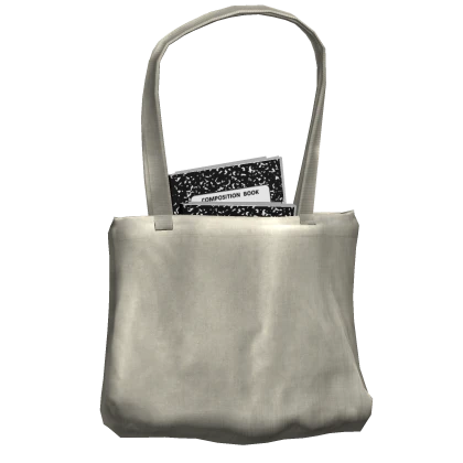 School Canvas Tote Bag 