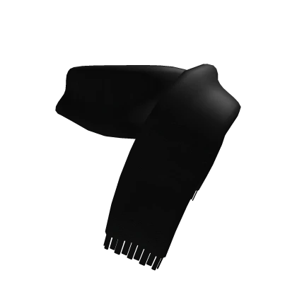 Black Cloth Scarf