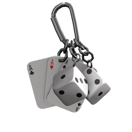 (1.0) Dice Keychain