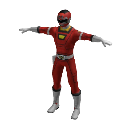 Red Power Ranger Suit