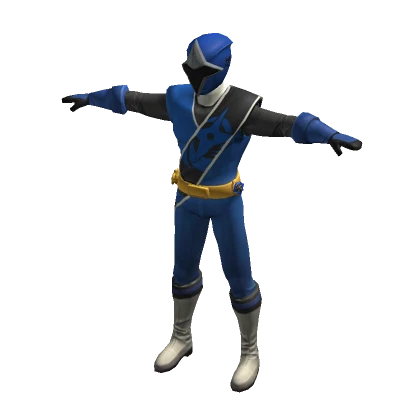 Blue Power Ranger Suit