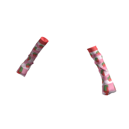 Strawberry Kawaii Arm Warmers