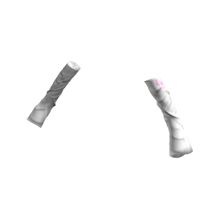 Pink Coquette Ribbon Bow Arm Warmers